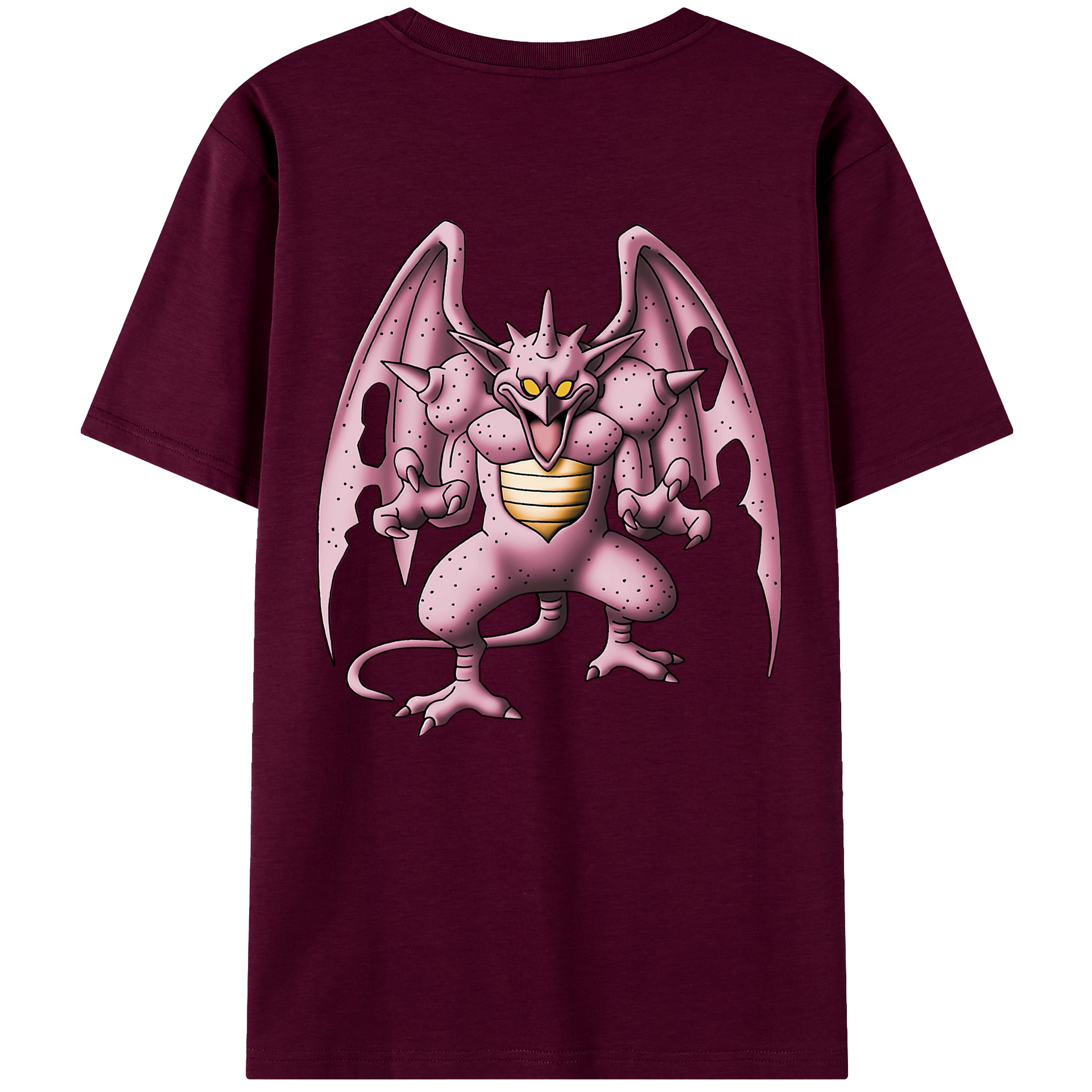 （画像用） ドラゴンクエスト Doragon Kuesuto Dragon Quest レディース半袖Tシャツ(バックプリント)